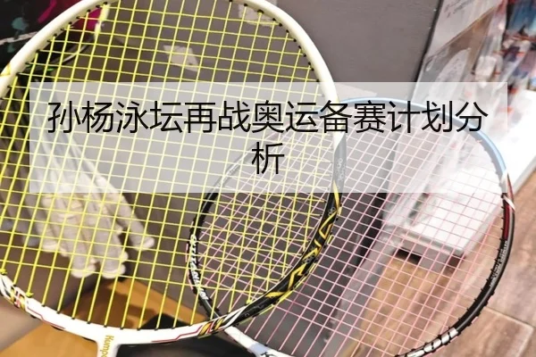 孙杨泳坛再战奥运备赛计划分析